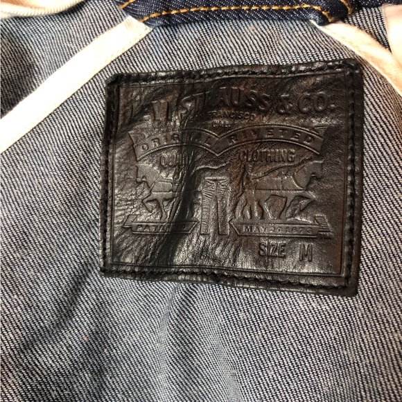 Levi's Commuter Trucker Men's Dark Blue Denim Jacket - Picture 14 of 15